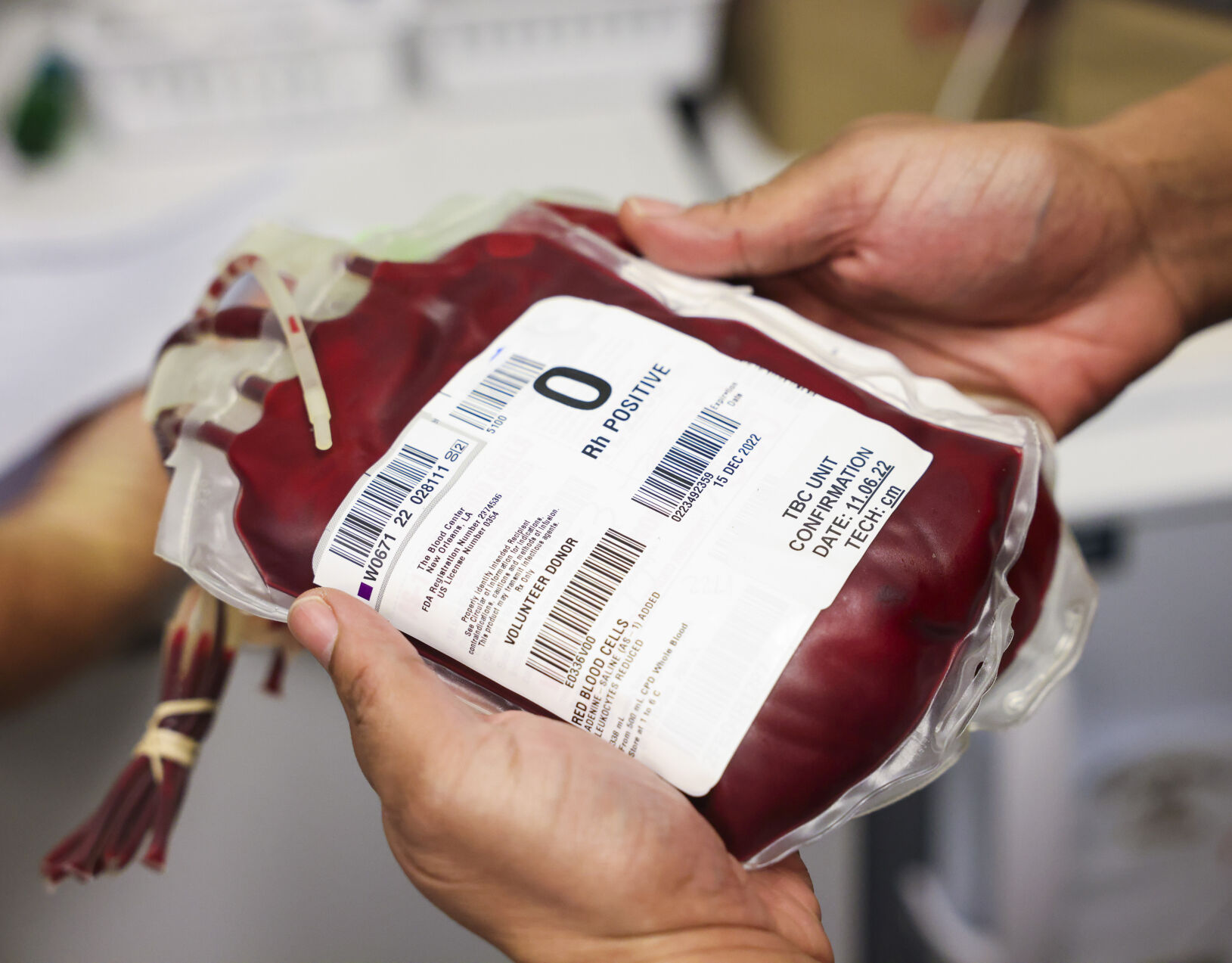Ambulance blood transfusions